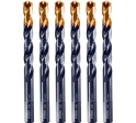Сверло по металлу HSS Tin Golden Tip 12мм Denzel